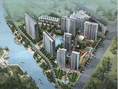 的唯一多层电梯花园洋房,全常州唯一容积率低